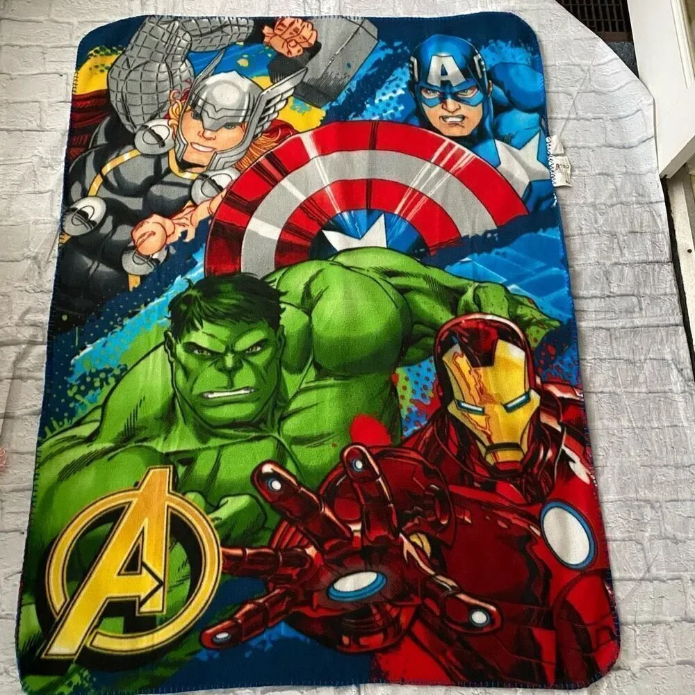 Minions, avengers and planes 3 fleece blanket bundle
